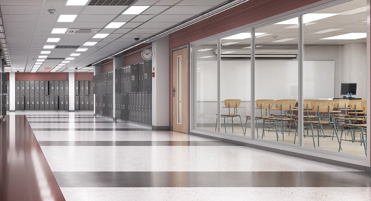 Polished Concrete a Smart Choice for School Flooring - Coverings