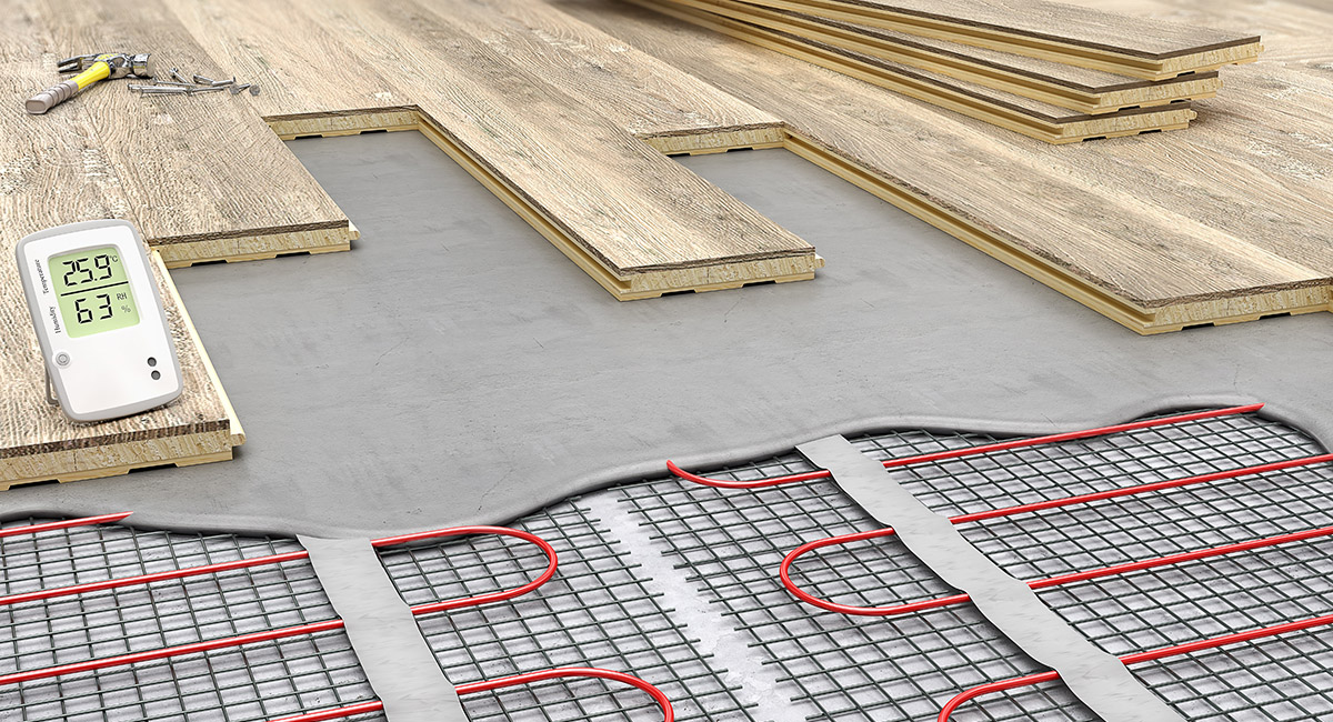 How to Install Wood Floors Over Radiant Heating Coverings